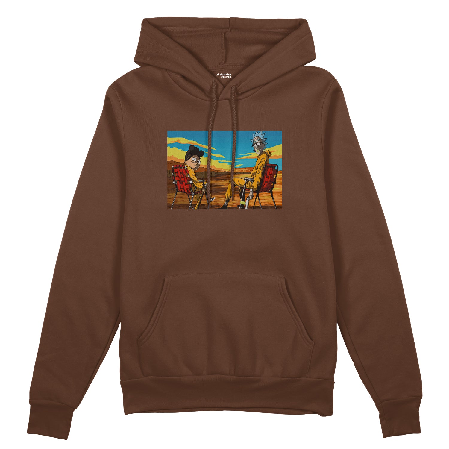 Breaking Bad / Rick and Morty Oversize Hoodie