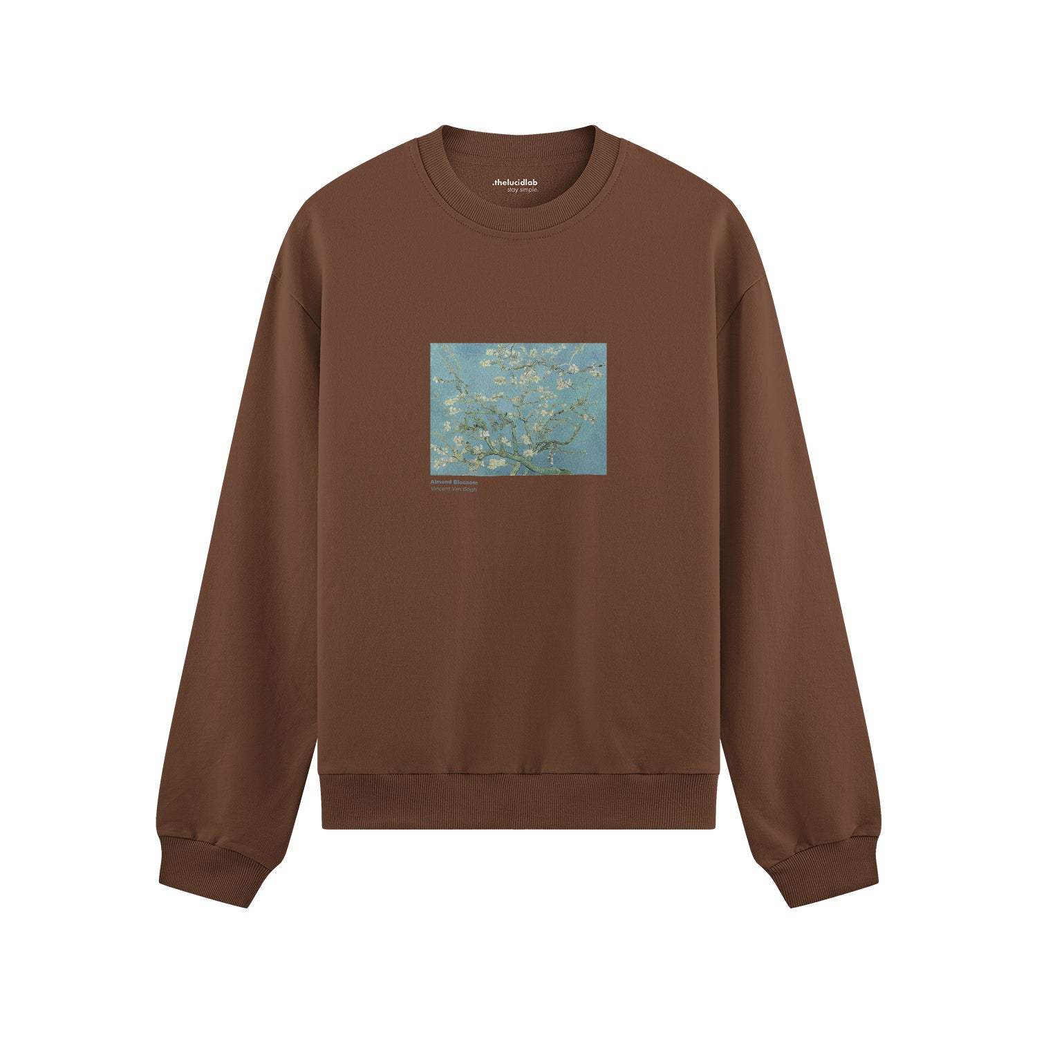 Almond Blossoms Oversize Sweatshirt