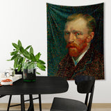 Vincent Van Gogh Self Portrait Duvar Örtüsü