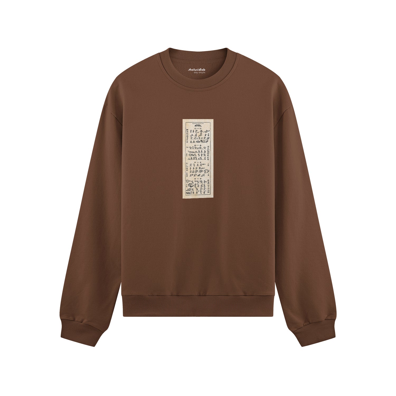 Avatar The Last Airbender Bending Scrolls Oversize Sweatshirt