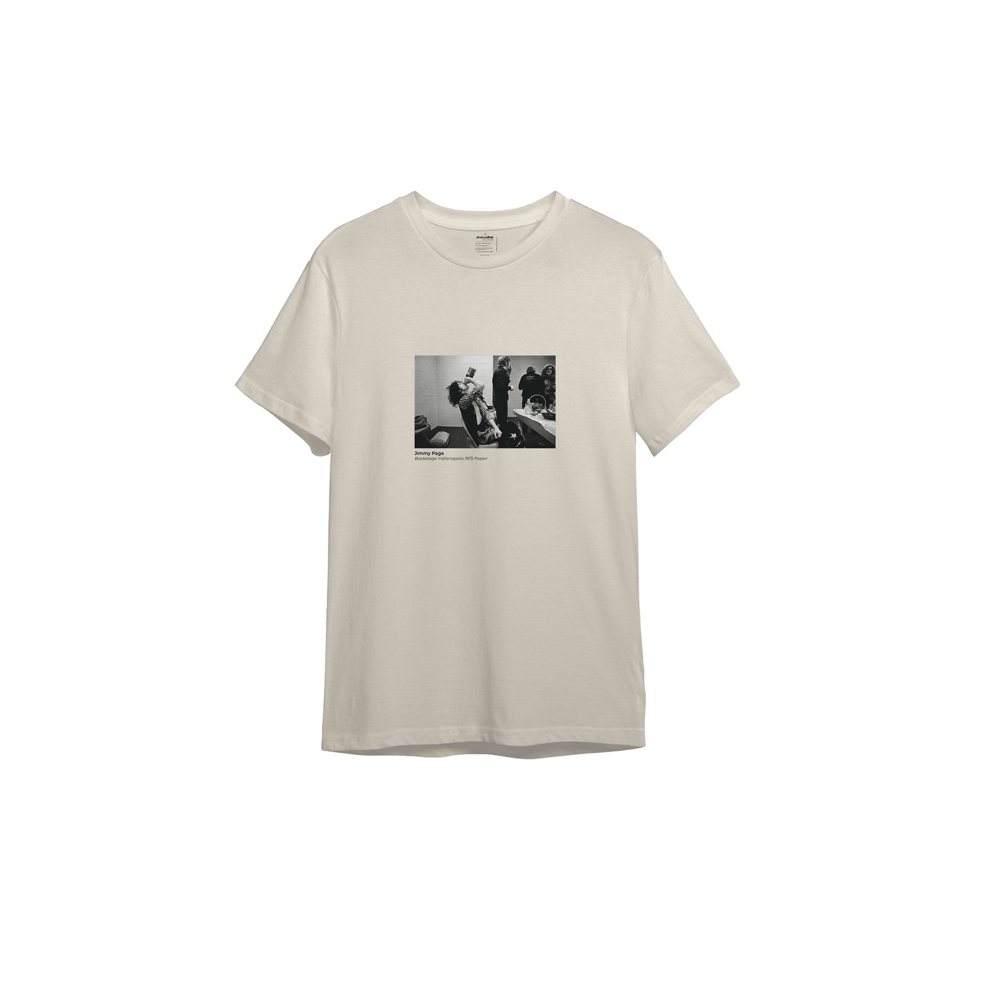 Jimmy Page Backstage Indianapolis 1975 Tişört