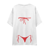 Red Bikini Oversize Tişört