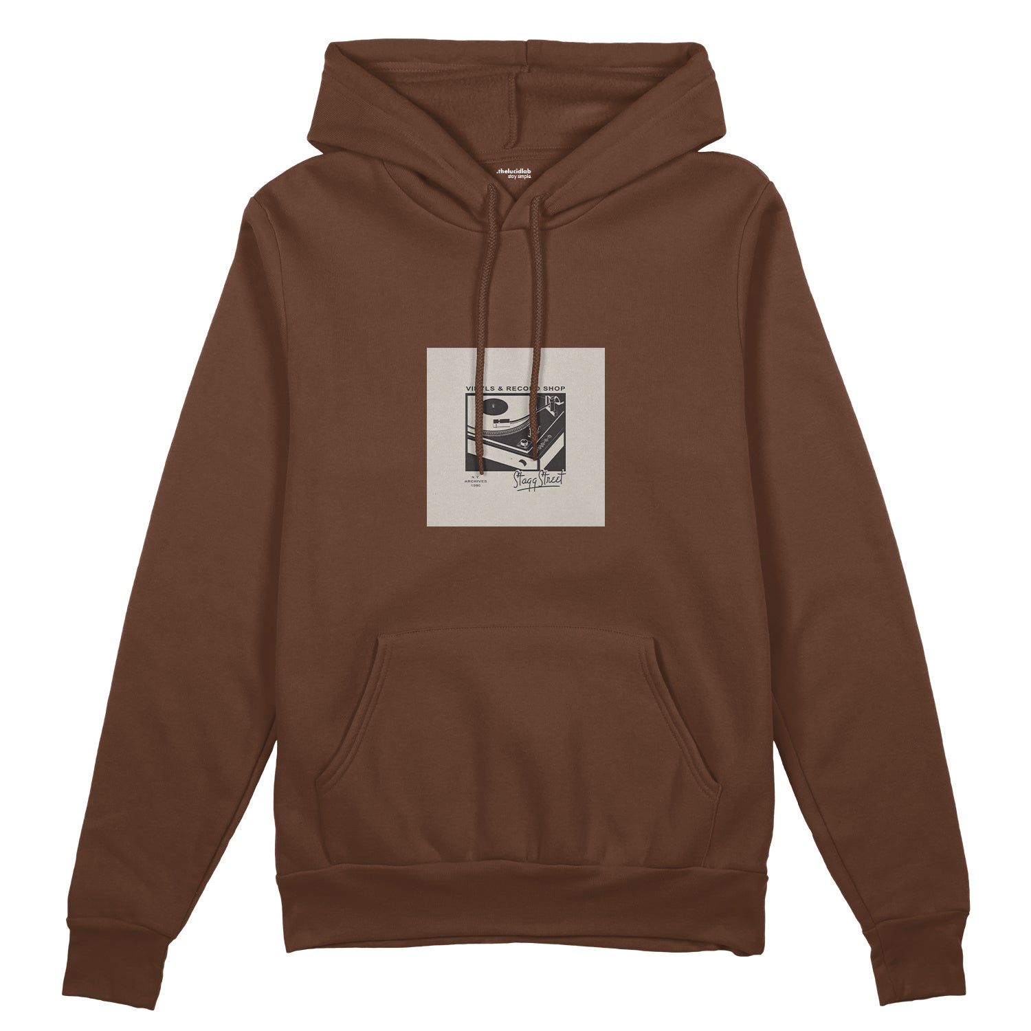 Vinyl Dreams Oversize Hoodie