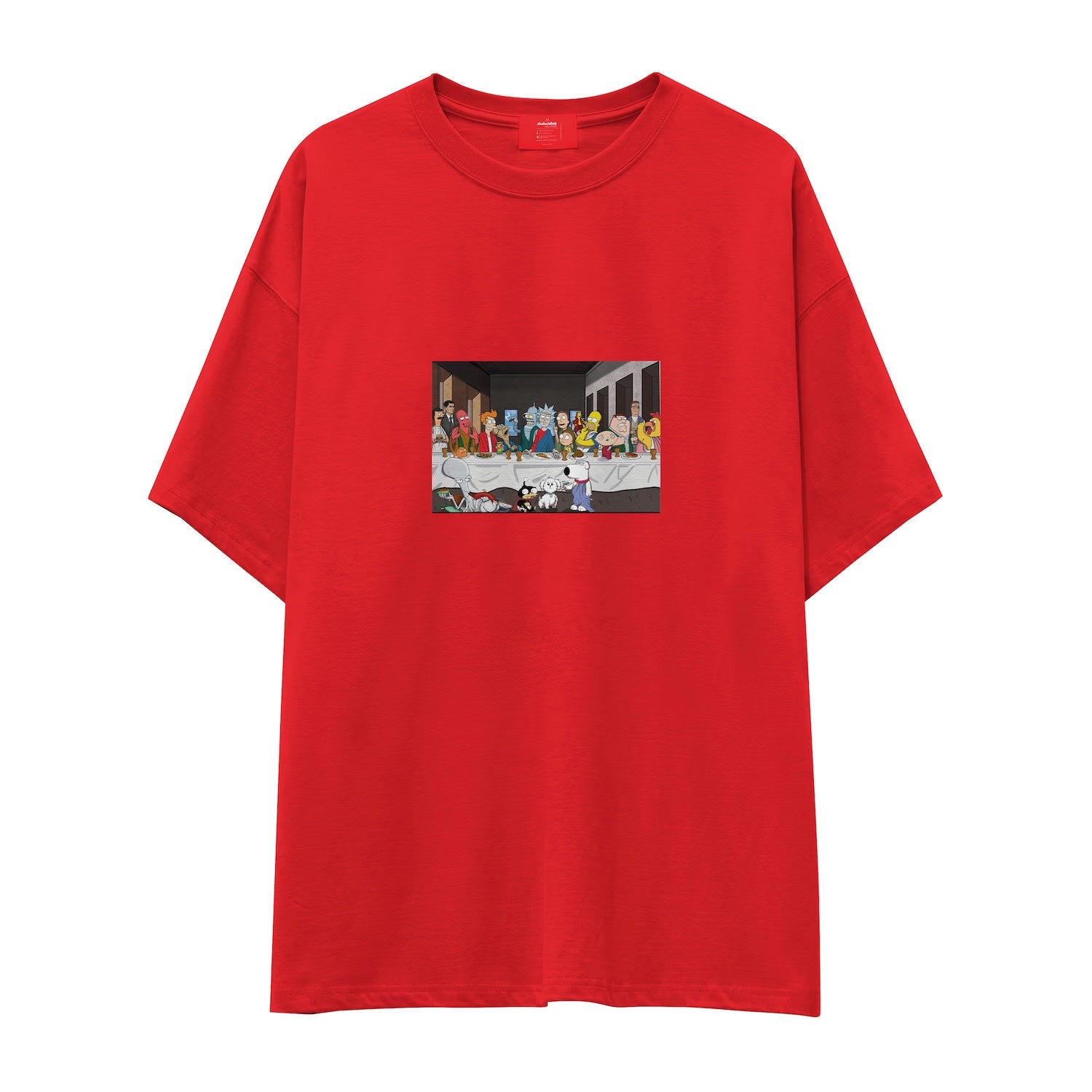 Champions Last Supper Oversize Tişört