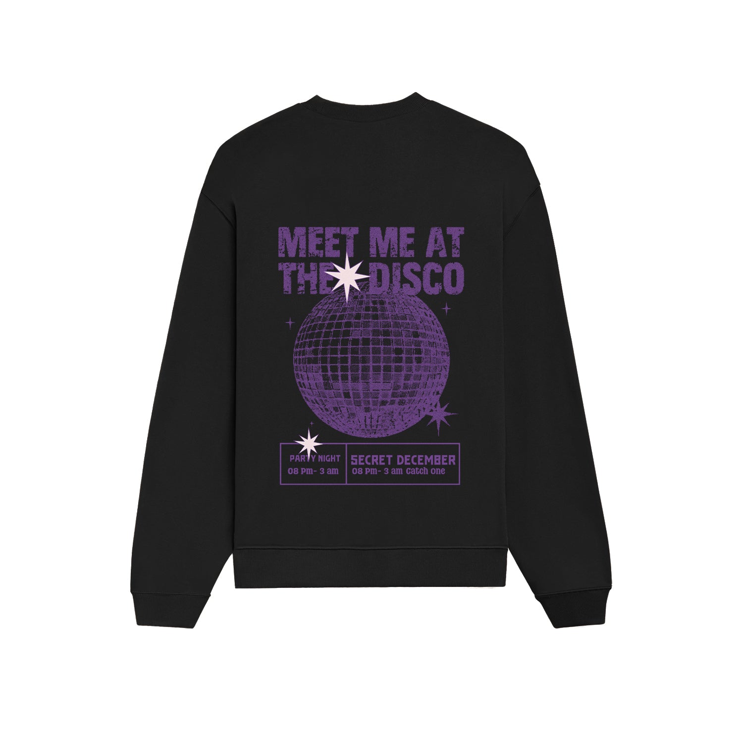 Meet Me At The Disco Oversize Sweatshirt