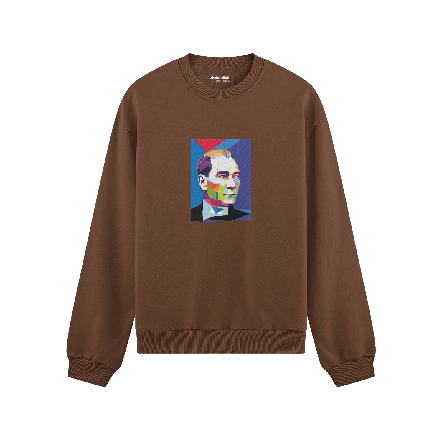 Atatürk Pop Art Oversize Sweatshirt