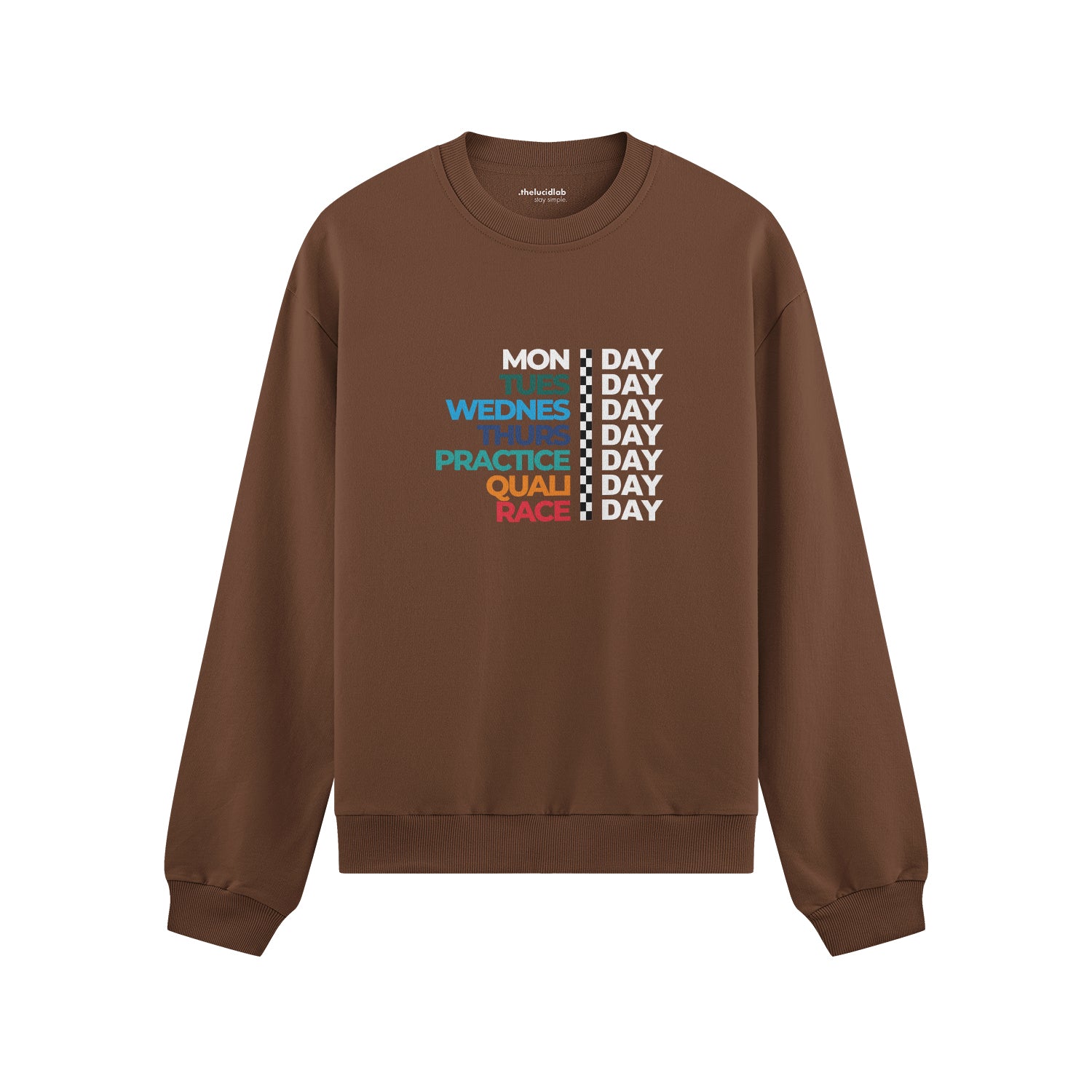 Formula 1 / Week Days Oversize Sweatshirt