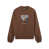 Friends Silüetli Oversize Sweatshirt