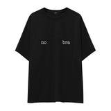 No Bra Oversize Tişört