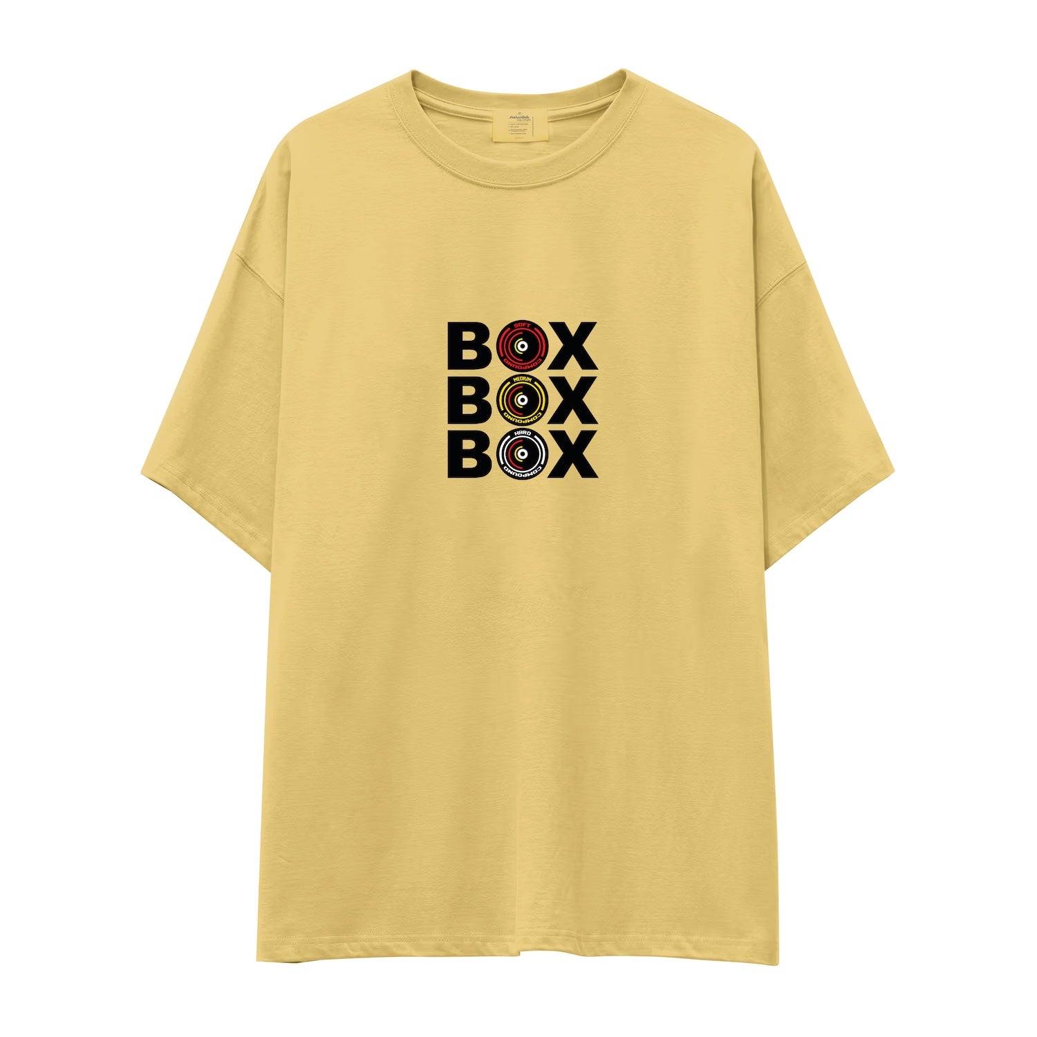 Box Box Box Oversize Tişört