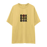 Box Box Box Oversize Tişört
