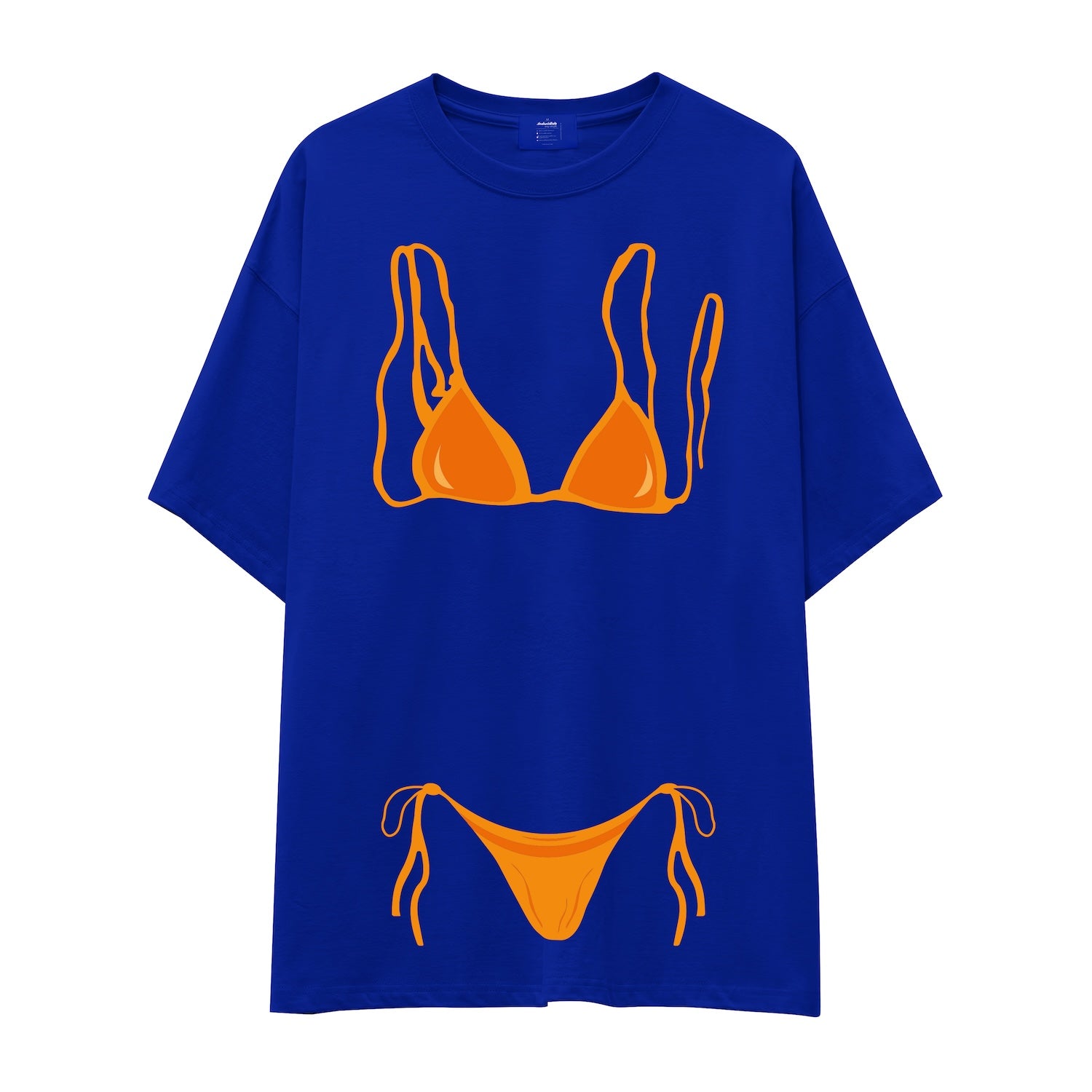 Orange Bikini Oversize Tişört