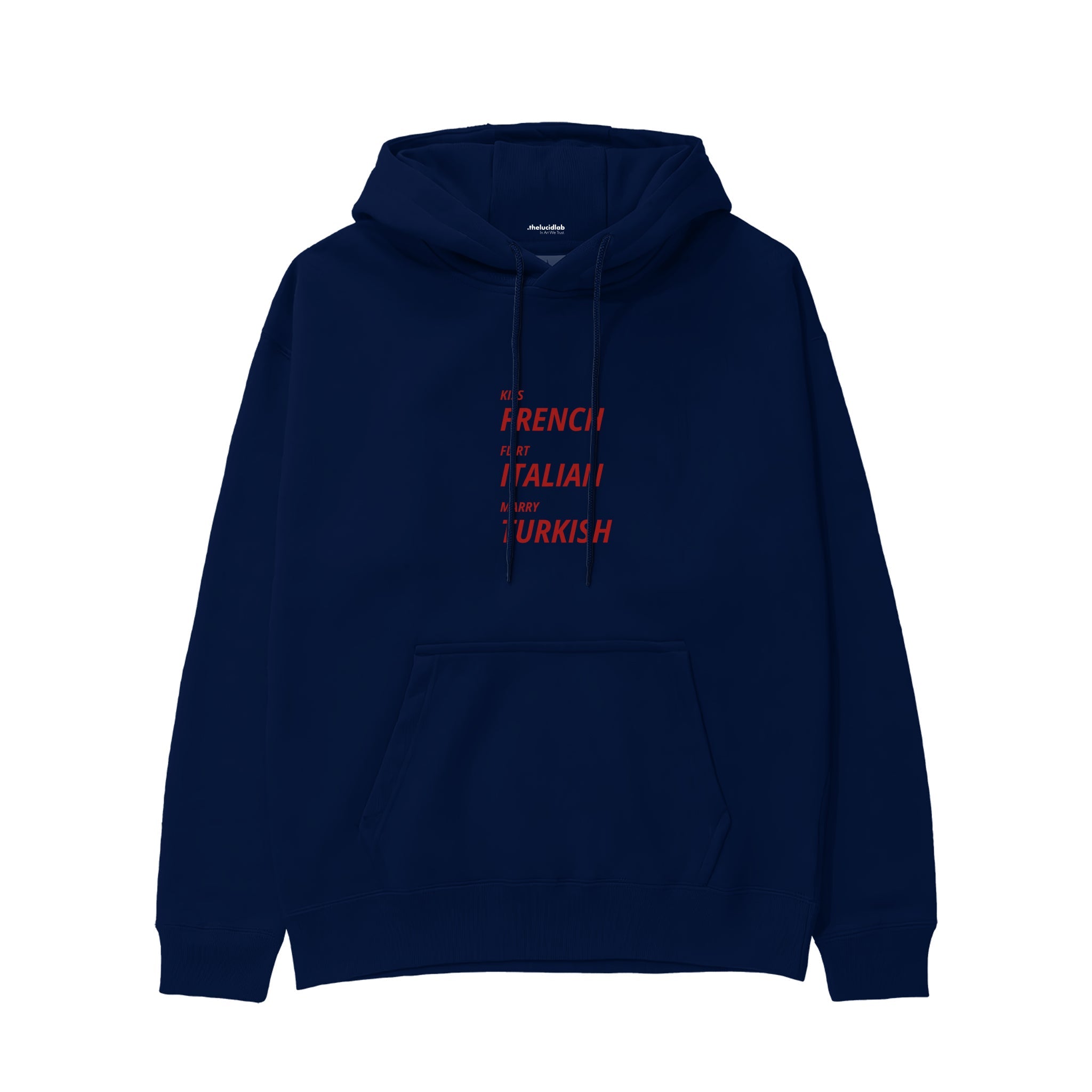 Kiss Flirt Marry Hoodie