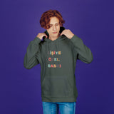 Kişiye Özel Baskılı Oversize Hoodie