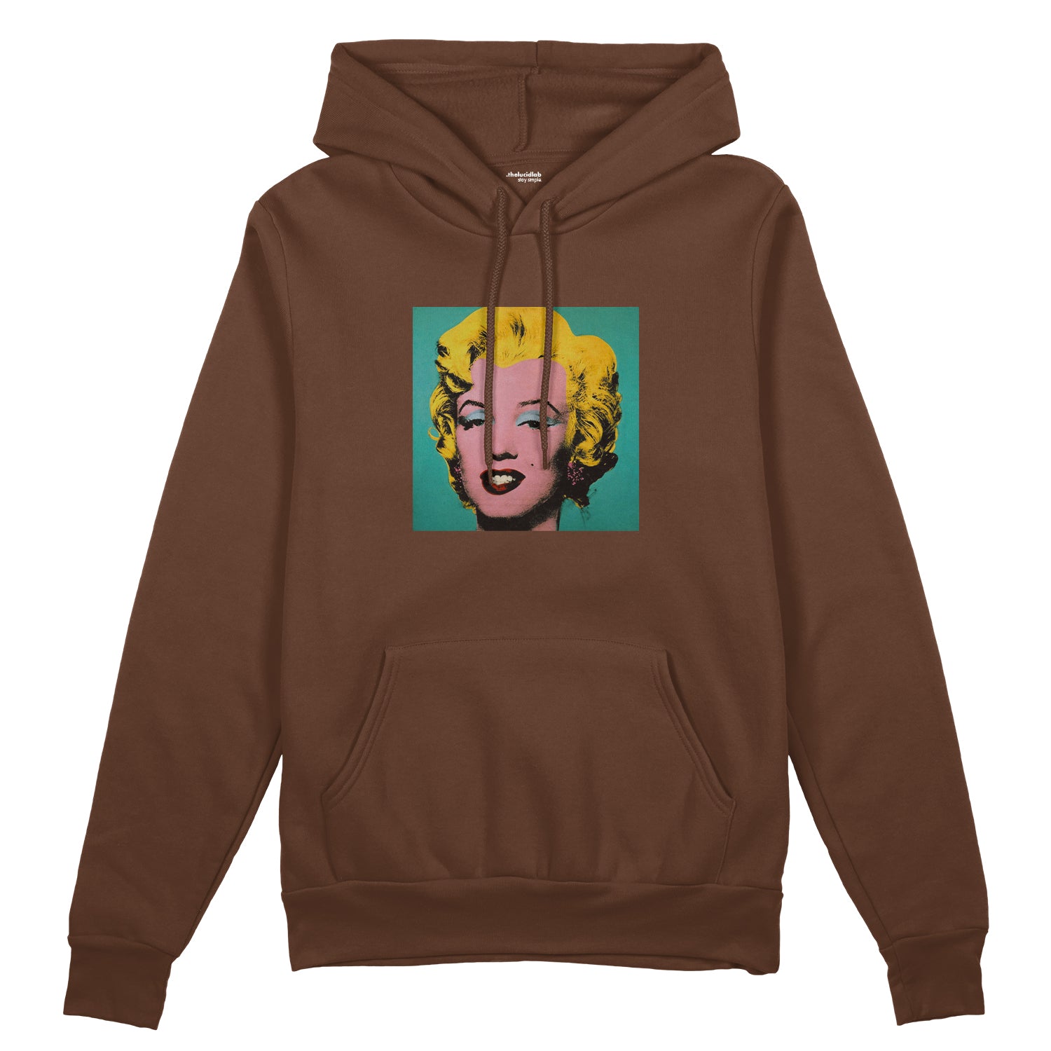 Andy Warhol / Marilyn Monroe Blue Oversize Hoodie