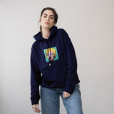 Andy Warhol / Marilyn Monroe Blue Hoodie