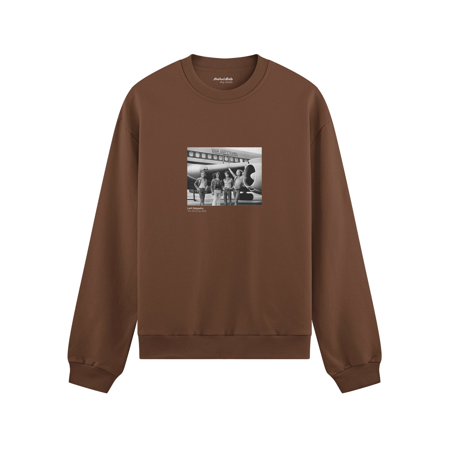 Led Zeppelin The Starship Oversize Sweatshirt