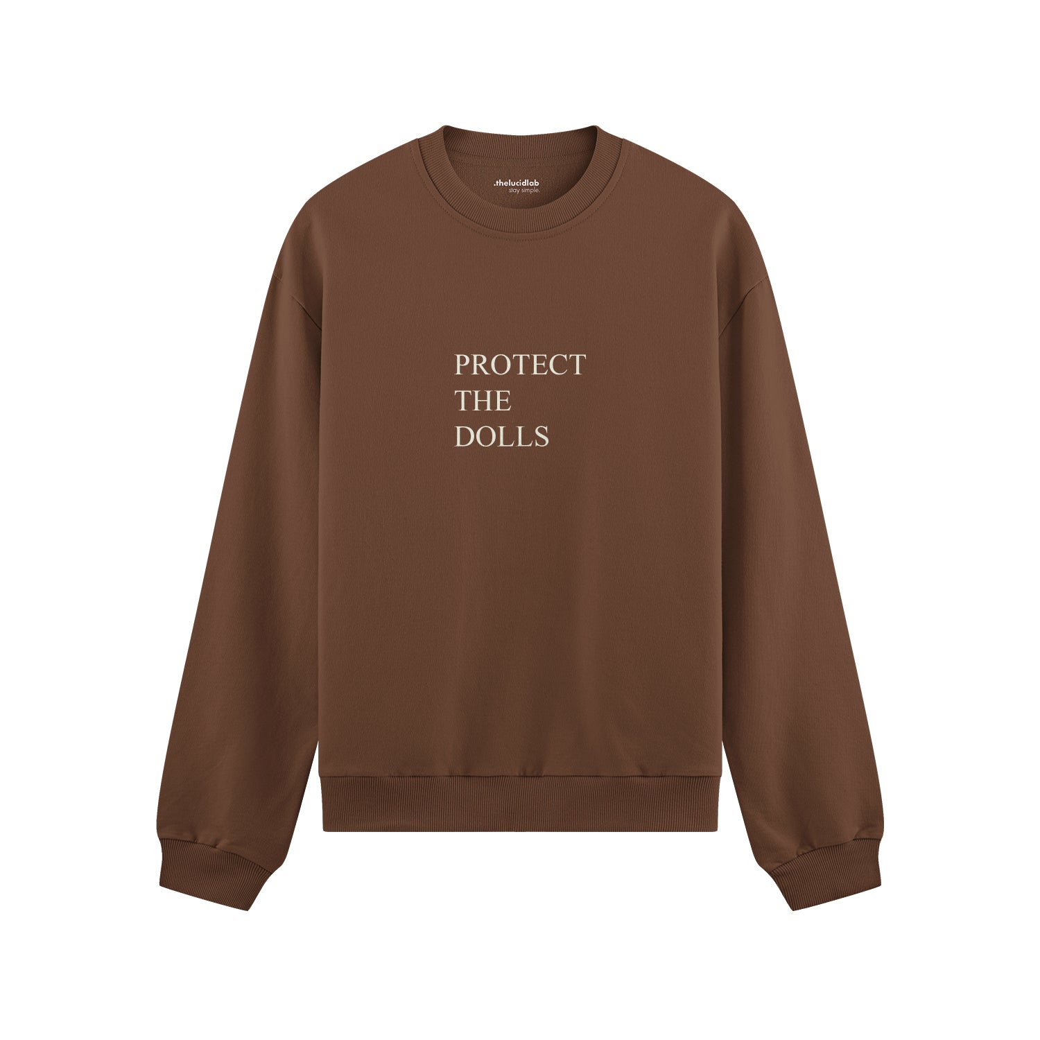 Protect The Dolls Oversize Sweatshirt