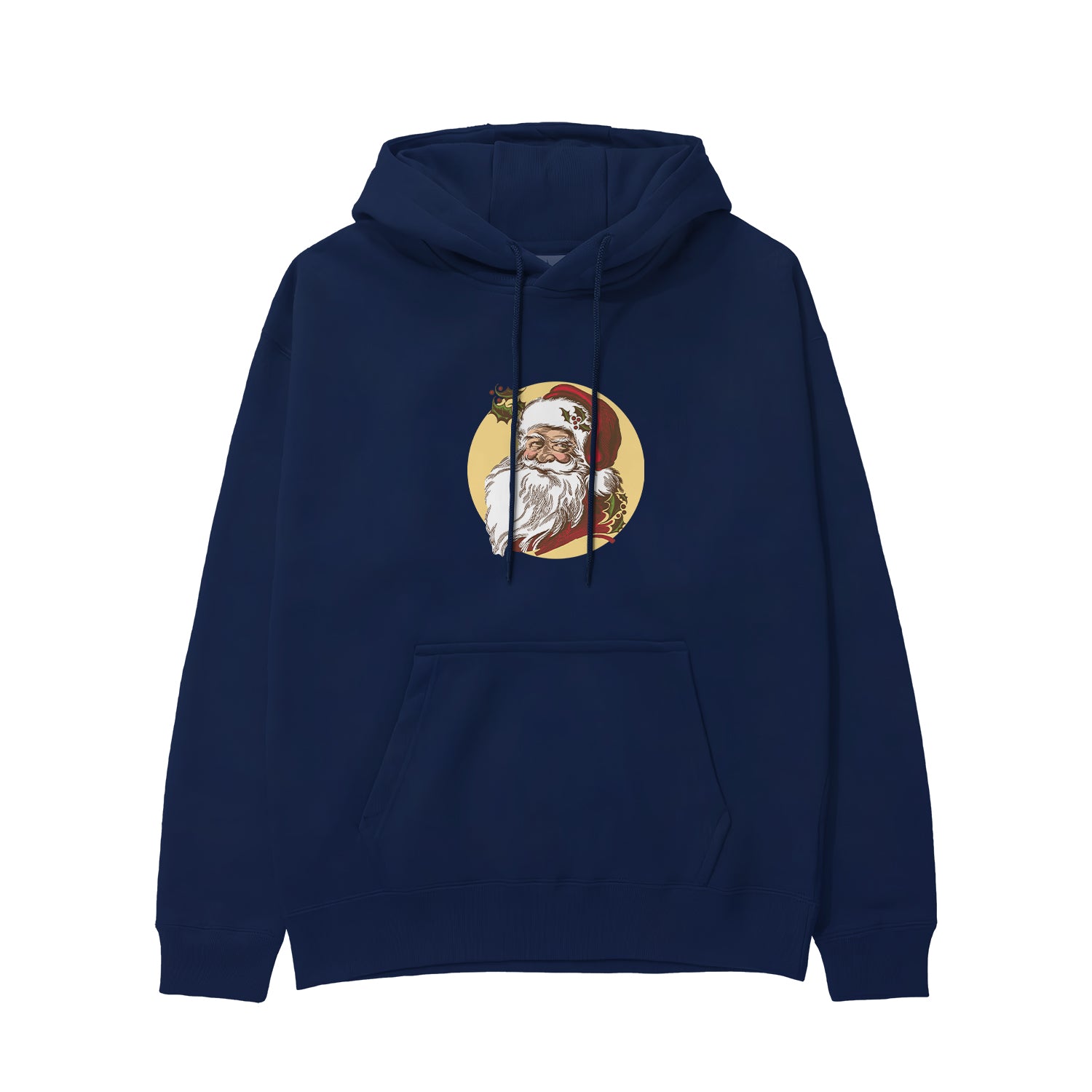 Vintage Santa Portrait Hoodie