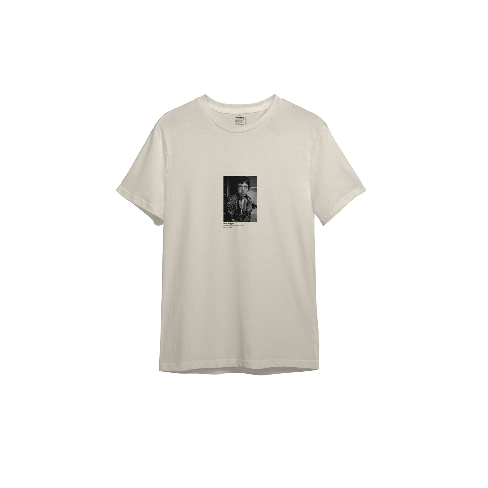 Mick Jagger backstage at the Palladium London 1967 Tişört