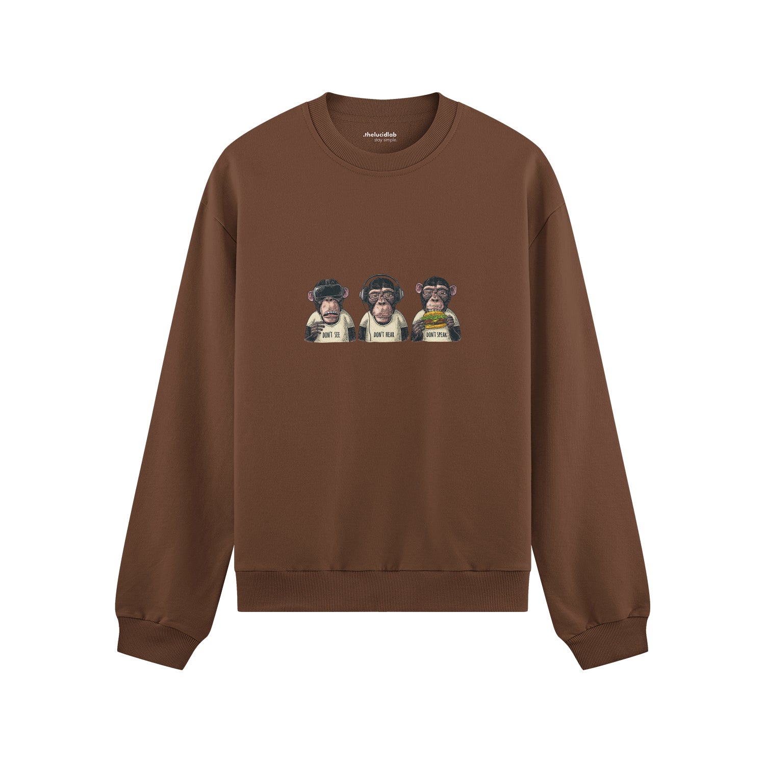 Diplomatic Monkeys Oversize Sweatshirt