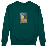 Café Terrace at Night Sweatshirt