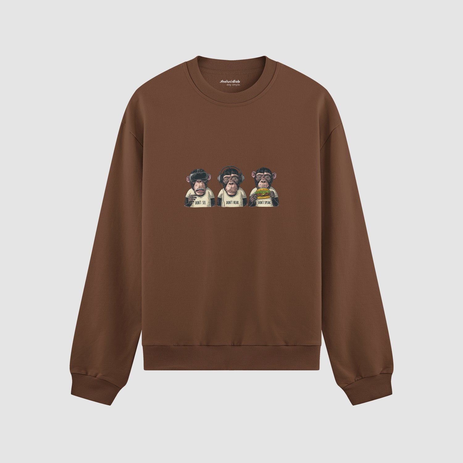 Diplomatic Monkeys Oversize Sweatshirt