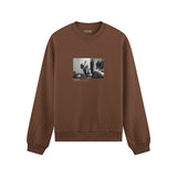 Jimmy Page Backstage Indianapolis 1975 Oversize Sweatshirt