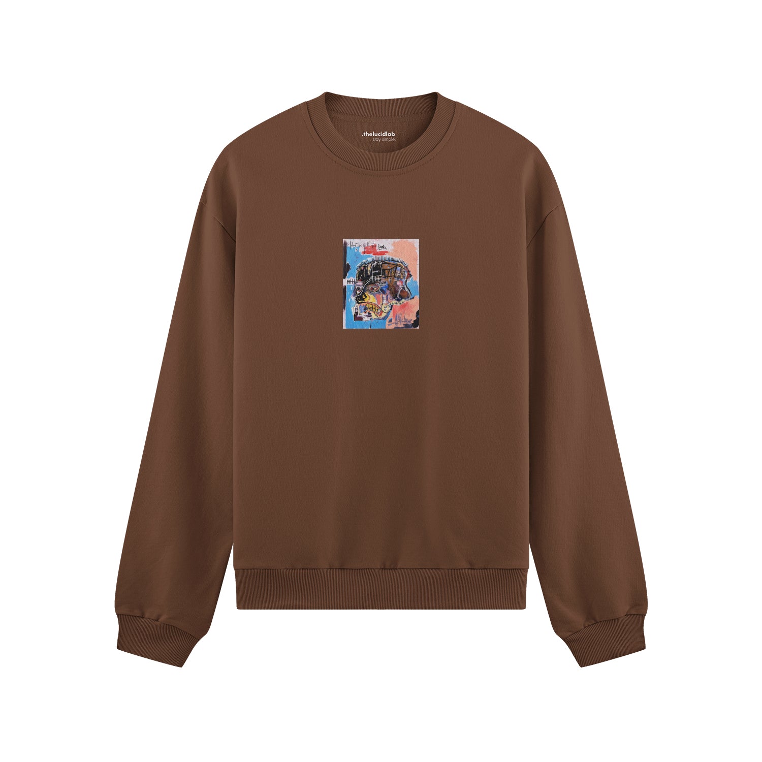 Basquiat Skull (1982) Oversize Sweatshirt