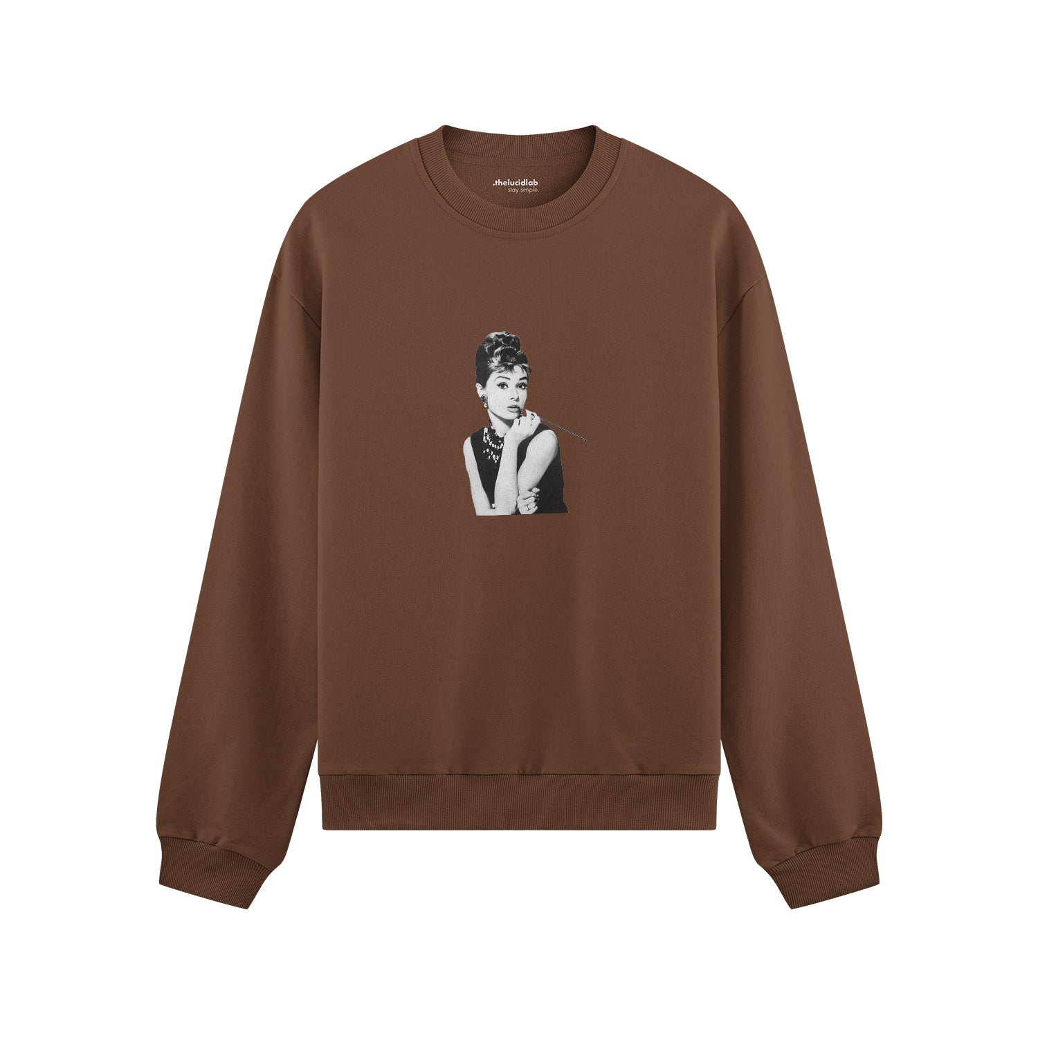 Audrey Hepburn Oversize Sweatshirt