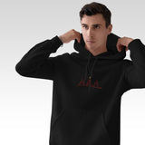 Brushstroke Christmas Tree Hoodie