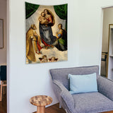 The Sistine Madonna Duvar Örtüsü
