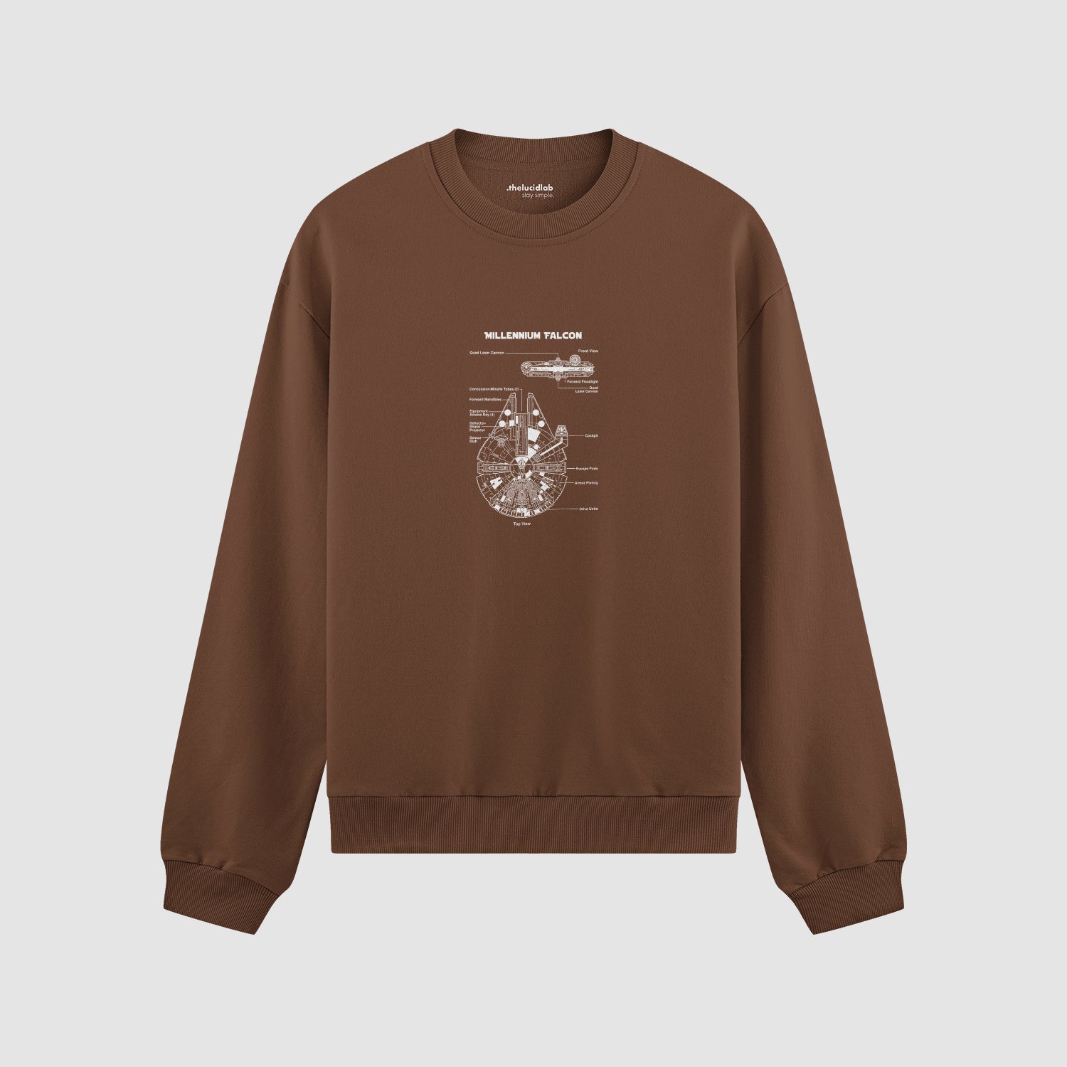Millennium Falcon Oversize Sweatshirt