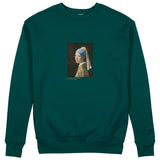 İnci Küpeli Kız Sweatshirt