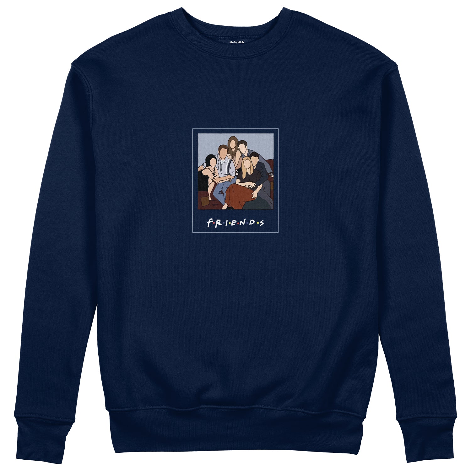 Friends Silüetli Sweatshirt