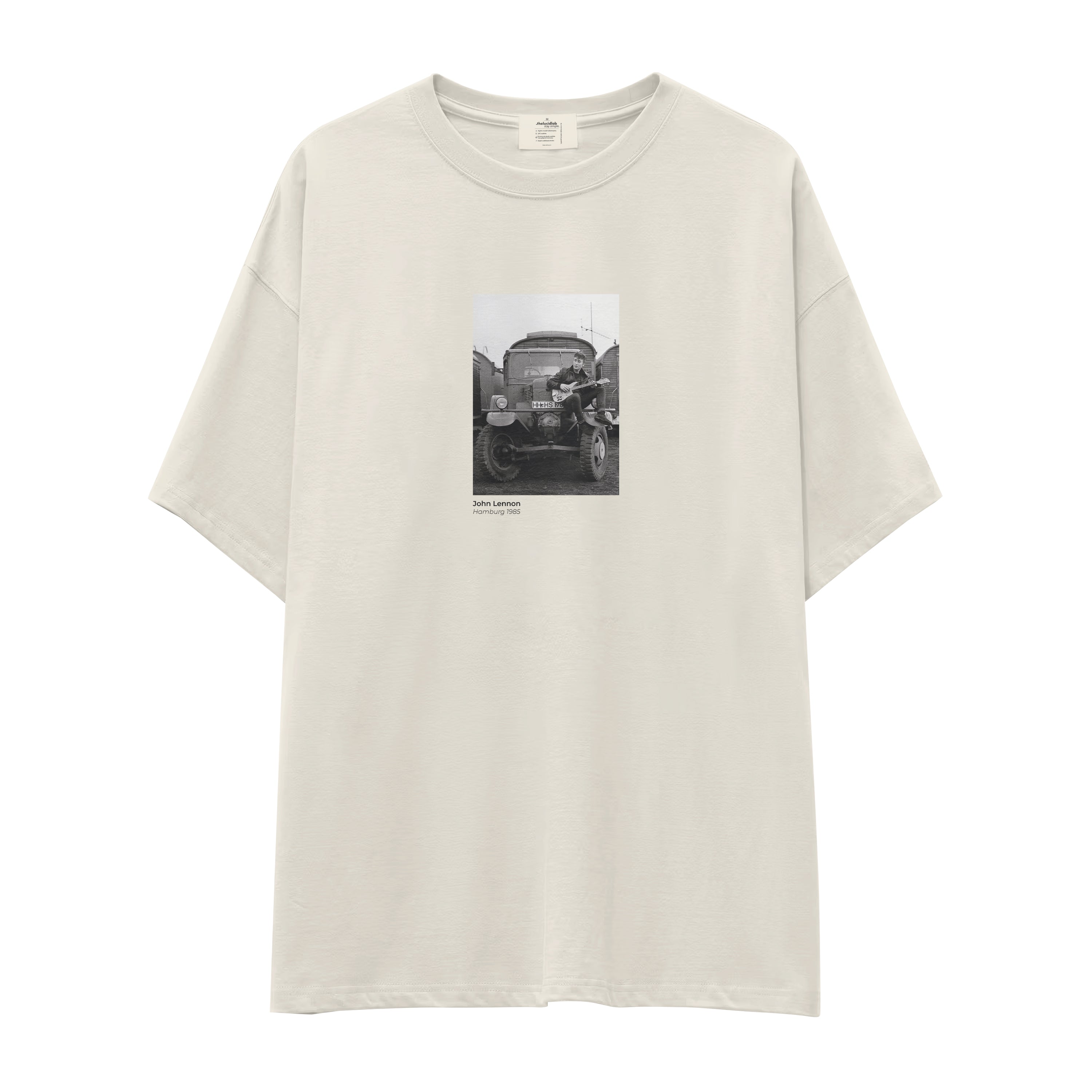 John Lennon Hamburg 1985 Oversize Tişört