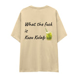 What The Fuck Is Kuzu Kulağı Oversize Tişört