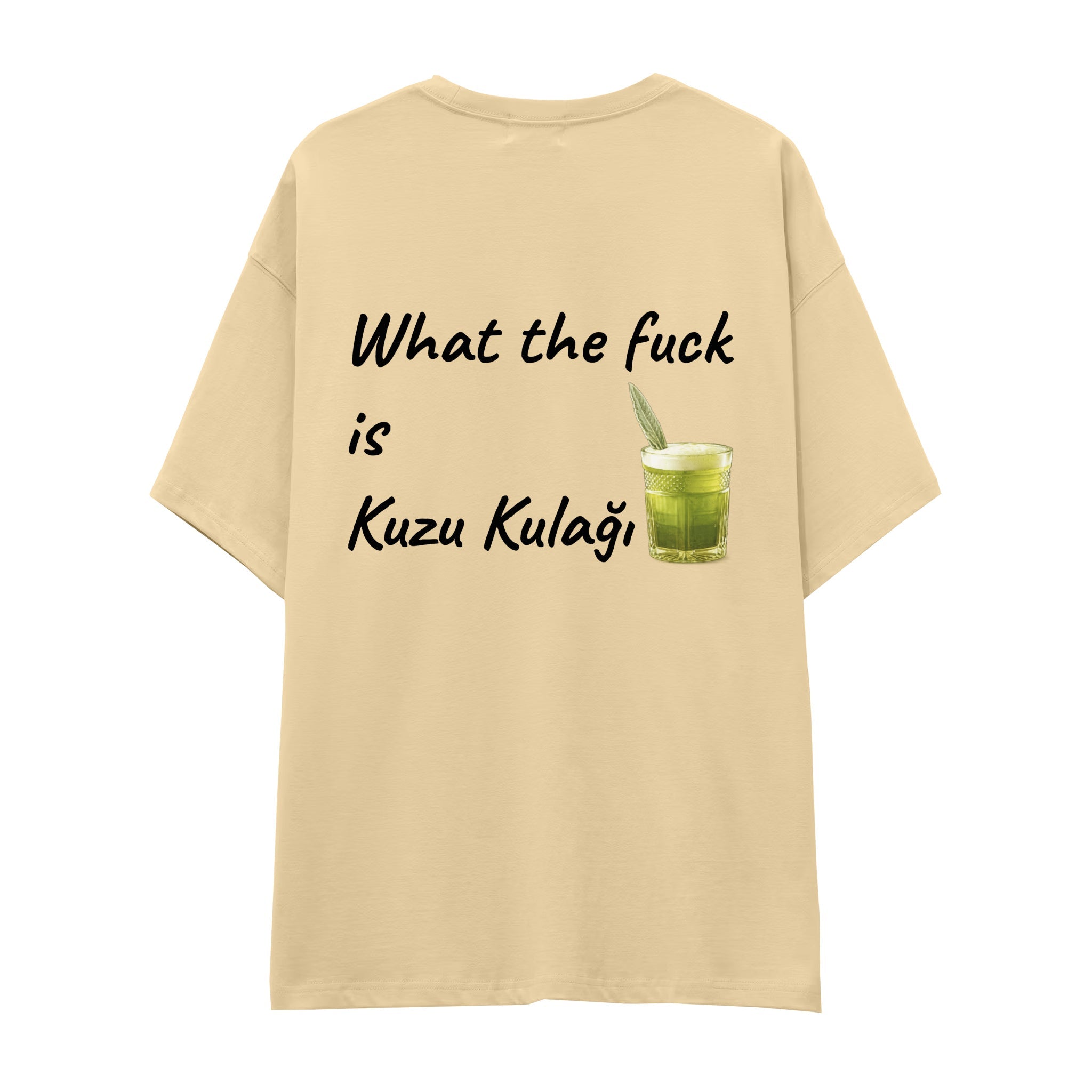 What The Fuck Is Kuzu Kulağı Oversize Tişört