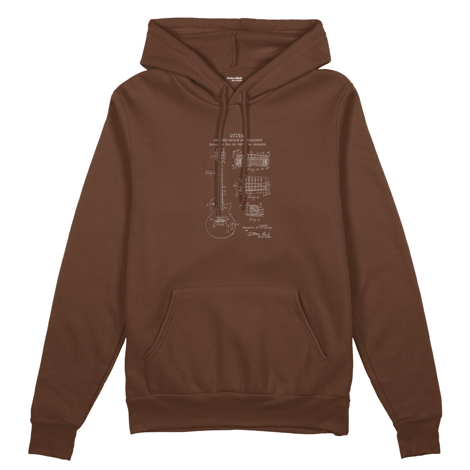 Gibson Les Paul Gitar Oversize Hoodie