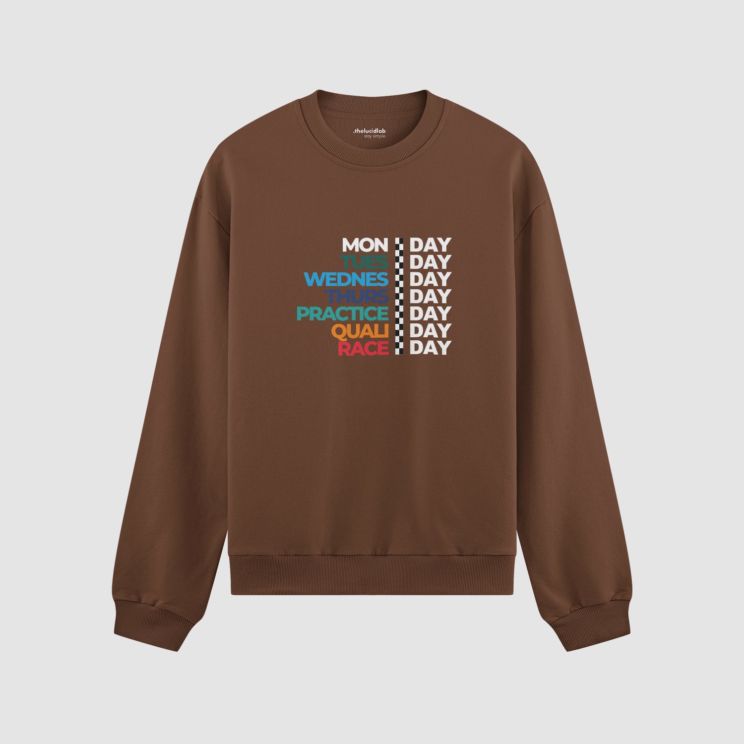Formula 1 / Week Days Oversize Sweatshirt