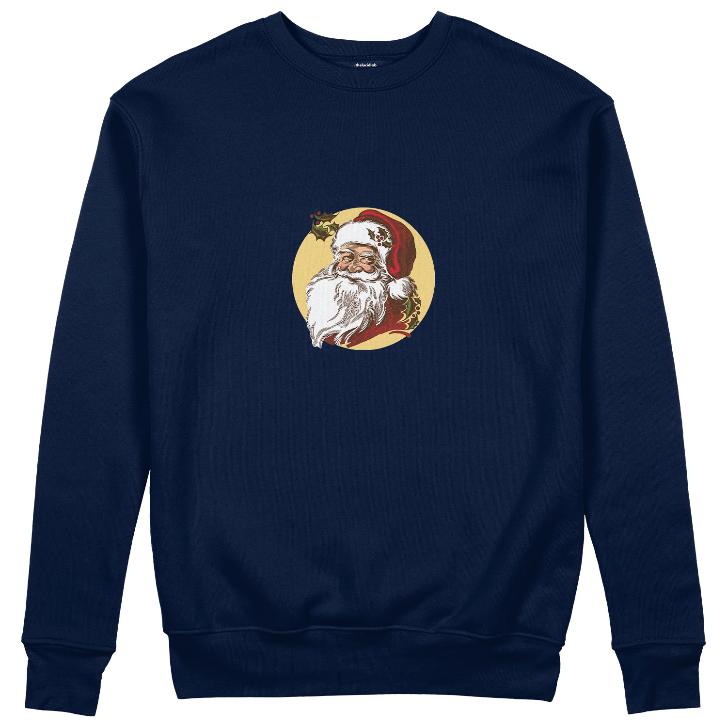 Vintage Santa Portrait Sweatshirt