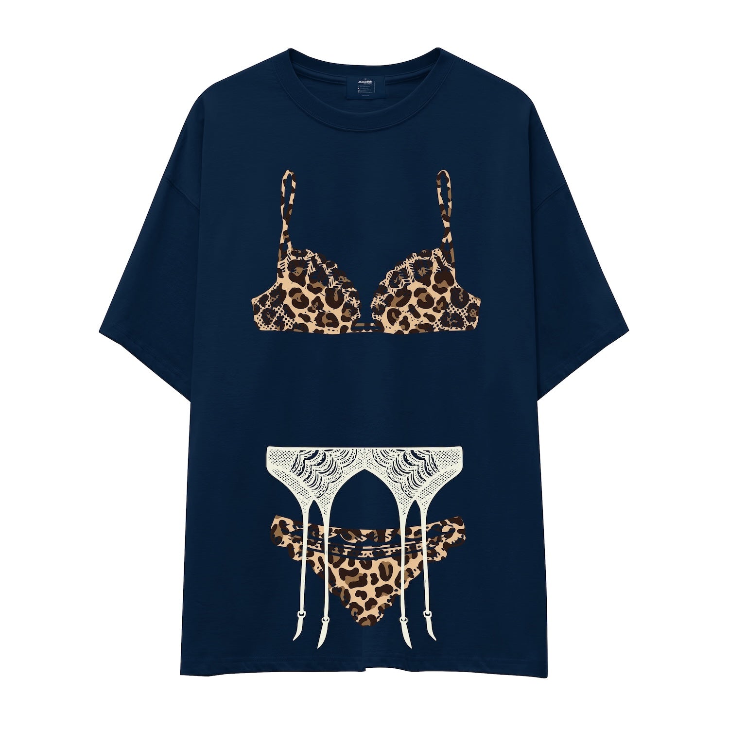 Noir Seduce – Leopard Oversize Tişört