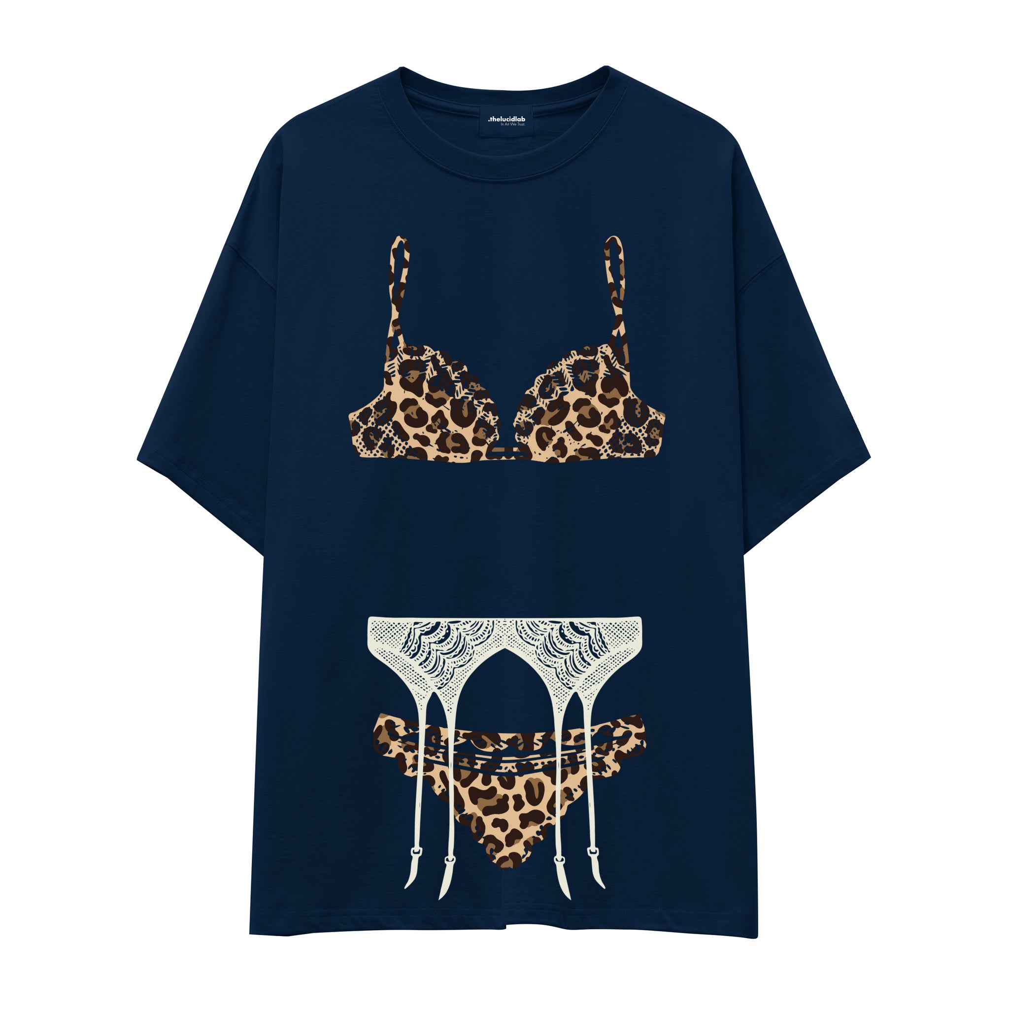 Noir Seduce – Leopard Oversize Tişört