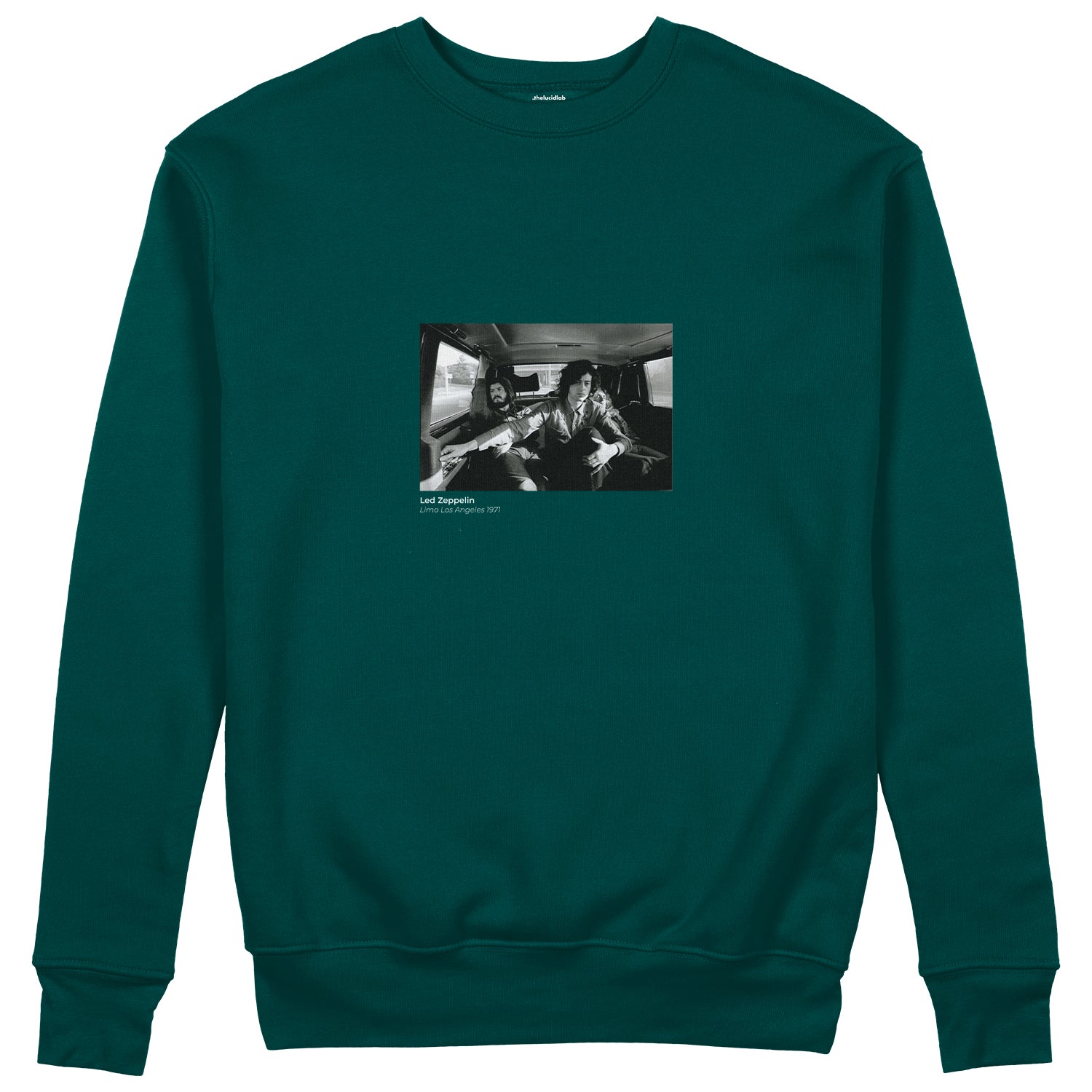 Led Zeppelin Limo Los Angeles 1971 Sweatshirt