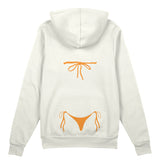 Orange Bikini Oversize Hoodie