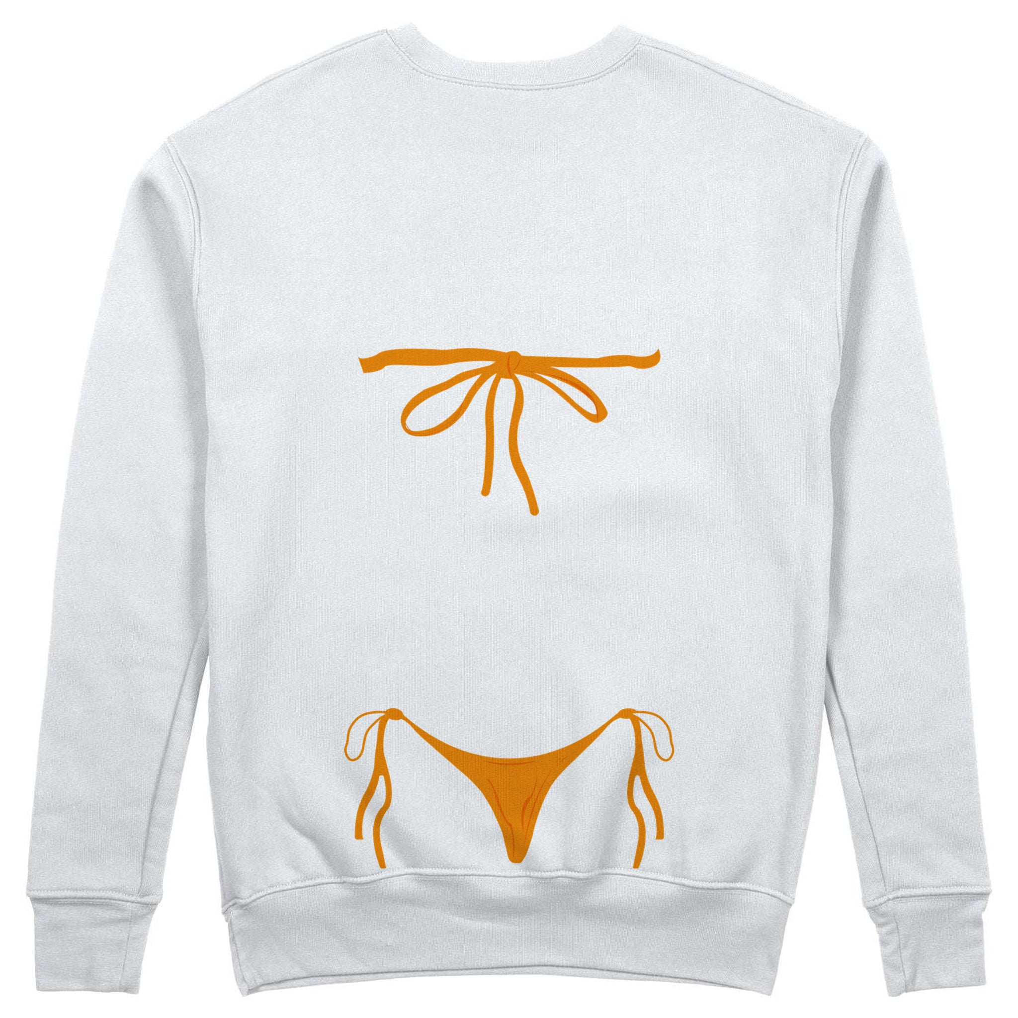 Orange Bikini Sweatshirt