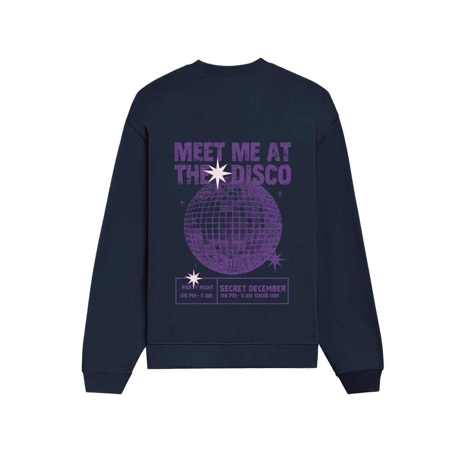 Meet Me At The Disco Oversize Sweatshirt