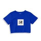 Vinyl Dreams Crop Tişört