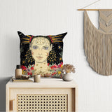 Goddess Çift Taraflı Kırlent Kılıfı 2 Adet