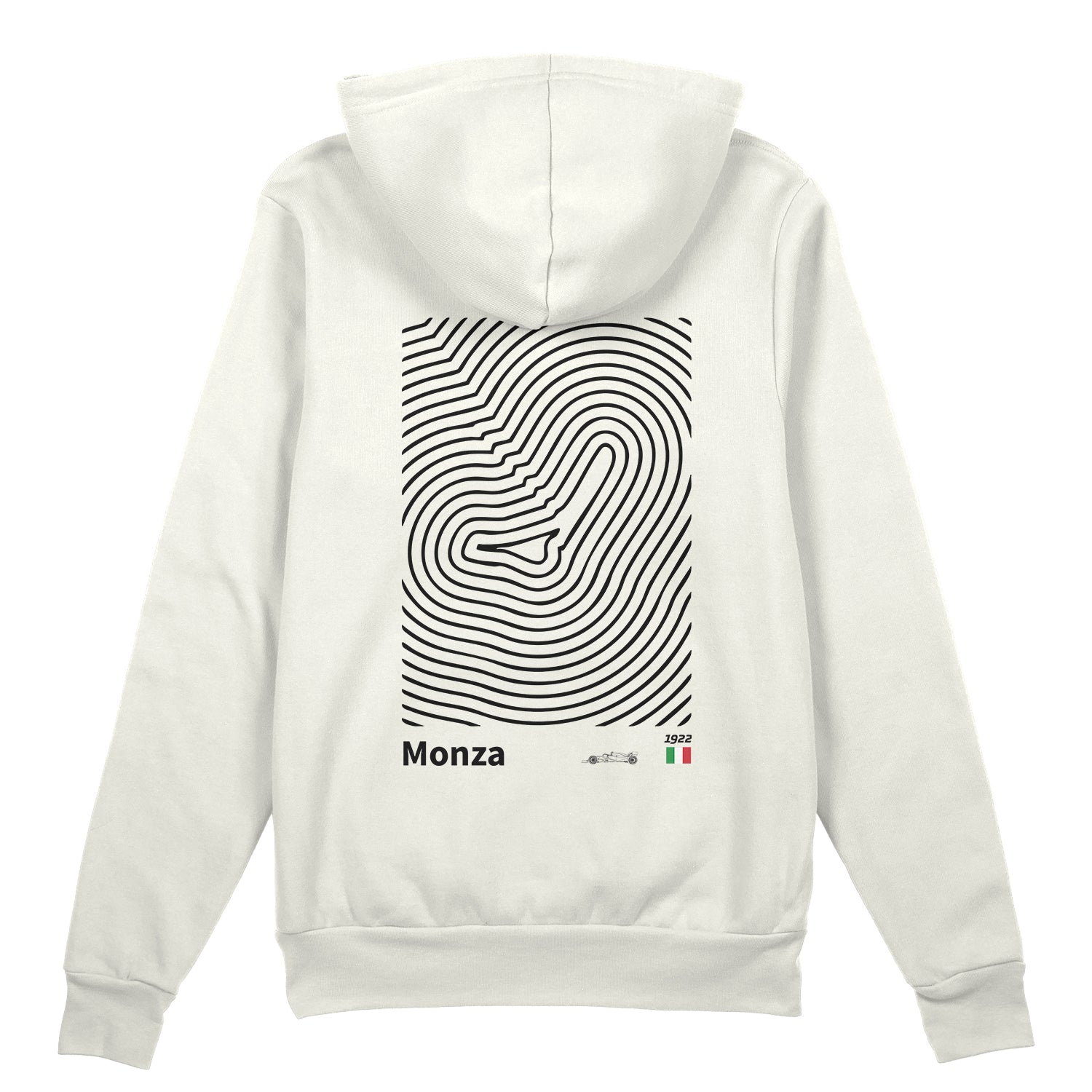 Monza Circuit Artwork Oversize Hoodie